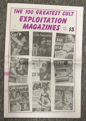 Seller image for The 100 Greatest Cult Exploitation Magazines 1950-1965 for sale by Dearly Departed Books