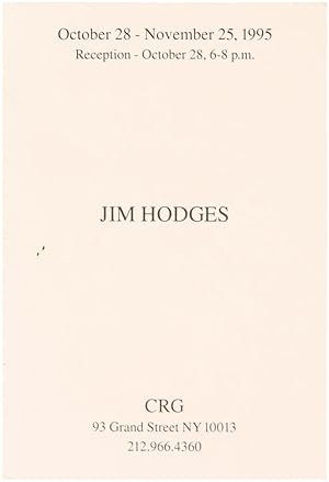 Jim Hodges at Bard College and CRG Gallery