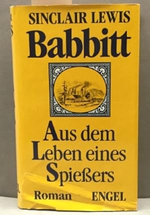 Bild des Verkufers fr Babbitt- Aus dem Leben eines Spieers. Roman zum Verkauf von Kepler-Buchversand Huong Bach