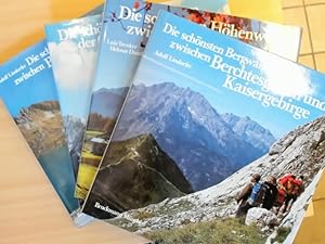 Bild des Verk�ufers f�r Die sch�nsten H�henwege zwischen Watzmann und Zugspitze; Die sch�nsten H�henwege der Ostalpen; Die sch�nsten Bergwanderungen zwischen Berchtesgaden und Kaisergebirge; Die sch�nsten Bergwanderungen zwischen Bodensee, Arlberg und Montafon. Konvolut "Die sch�nsten H�henwege der Allg�uer Alpen". zum Verkauf von avelibro OHG