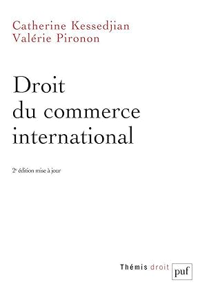 droit du commerce international (2e édition)