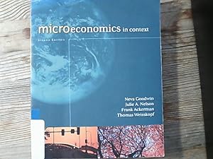 Immagine del venditore per Microeconomics in Context. venduto da Antiquariat Bookfarm