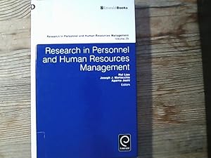 Immagine del venditore per Research in Personnel and Human Resources Management, Volume 29. venduto da Antiquariat Bookfarm