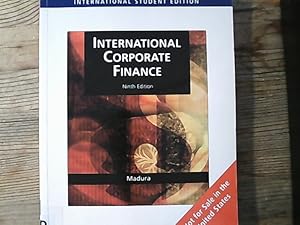 Seller image for International Corporate Finance. for sale by Antiquariat Bookfarm