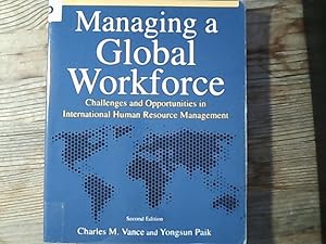 Bild des Verkufers fr Managing a Global Worforce: Challenges and Opportunites in International Human Resource Management. zum Verkauf von Antiquariat Bookfarm