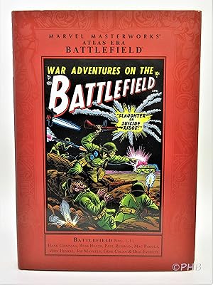 Bild des Verkufers fr Battlefield, Volume 1, Nos. 1 - 11 (The Marvel Masterworks Library, Atlas Era) zum Verkauf von Post Horizon Booksellers