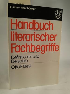 Seller image for Handbuch literarischer Fachbegriffe Definitionen und Beispiele for sale by ANTIQUARIAT Franke BRUDDENBOOKS