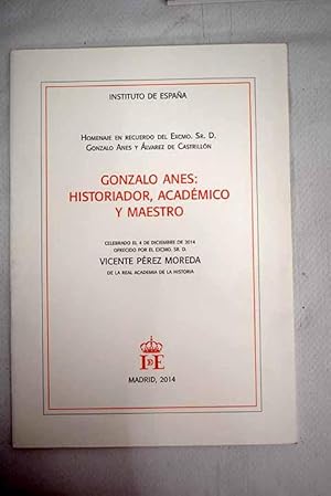 Imagen del vendedor de Gonzalo Anes a la venta por Alcan Libros