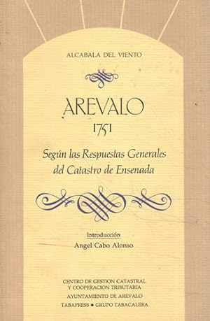Imagen del vendedor de Arévalo 1751 según las respuestas generales del Catastro de Ensenada a la venta por Librería Cajón Desastre