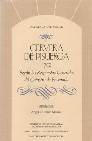 Image du vendeur pour Cervera de Pisuerga 1752 segn las respuestas generales del Catastro de Ensenada mis en vente par Librera Cajn Desastre