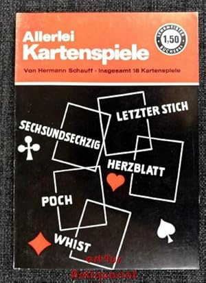 Allerlei Kartenspiele. Lehrmeister-Bücherei ; 980