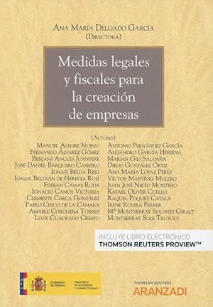 Seller image for Medidas legales y fiscales para la creacin de empresas for sale by Vuestros Libros