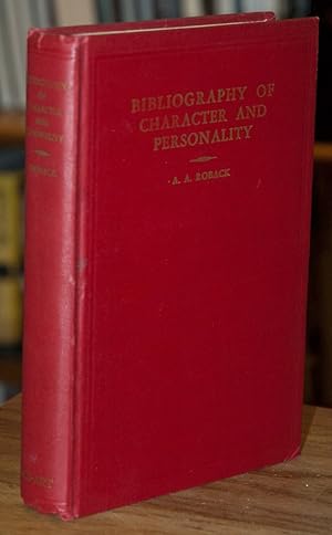 Seller image for Bibliography of Character and Personality for sale by San Francisco Book Company
