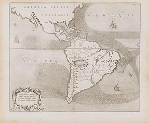 Immagine del venditore per Mappa fluxus et refluxus rationes in isthmo Americano, in Freto Magellanico, cterisque Americ litoribus exhibens. venduto da Inanna Rare Books Ltd.