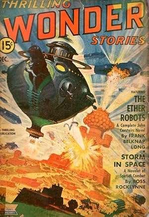 Bild des Verkufers fr Thrilling Wonder Stories: December 1942 zum Verkauf von Ziesings