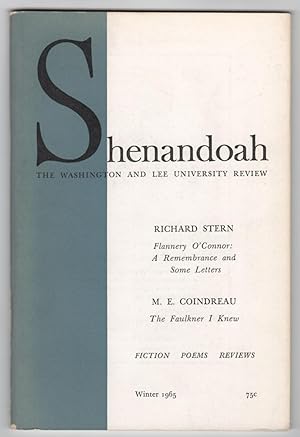 Seller image for Shenandoah, Volume 16, Number 2 (XVI; Winter 1965) for sale by Philip Smith, Bookseller
