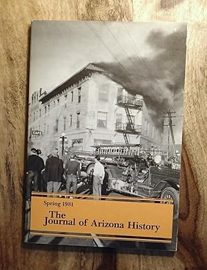 THE JOURNAL OF ARIZONA HISTORY : Spring 1981 : Volume 22, No. 1