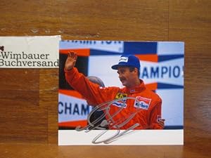 Bild des Verkufers fr Autograph Nigel Mansell (british racing driver *1953) /// Autogramm Autograph signiert signed signee zum Verkauf von Antiquariat im Kaiserviertel | Wimbauer Buchversand