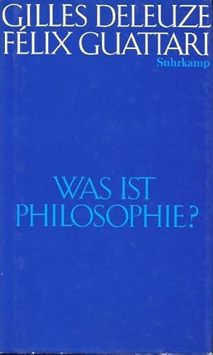 Bild des Verkufers fr Was Ist Philosophie? zum Verkauf von The Armadillo's Pillow