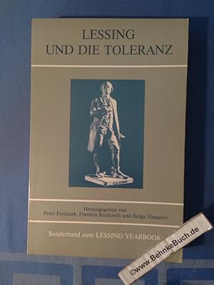 Bild des Verkufers fr Lessing und die Toleranz : in Hamburg vom 27. - 29. Juni 1985 ; Sonderbd. zum Lessing yearbook. hrsg. von Peter Freimark . / Lessing Society: Beitrge der . internationalen Konferenz der Lessing Society ; 4 zum Verkauf von Antiquariat BehnkeBuch