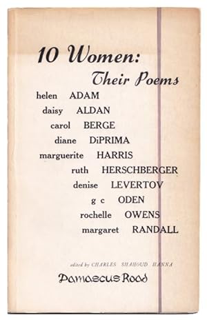 Seller image for 10 Women: Their Poems for sale by Arundel Books