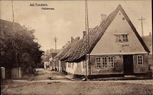 Ansichtskarte / Postkarte Tønder Tondern Dänemark, Mühlenweg