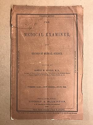 The Medical Examiner and Record of Medical Science