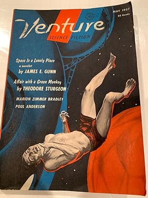 Image du vendeur pour VENTURE SCIENCE FICTION MAY 1957 #5 mis en vente par Happy Heroes