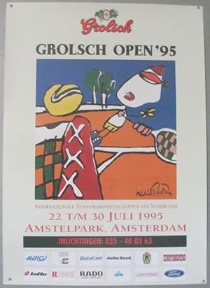 Grolsch Open Tennis poster;