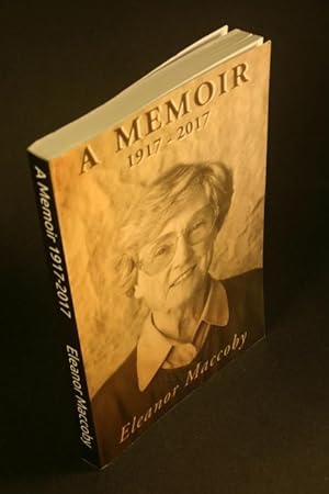 Seller image for A memoir: 1917-2017. for sale by Steven Wolfe Books