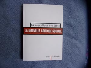 Seller image for La Nouvelle Critique sociale for sale by arobase livres