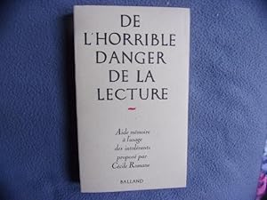 De l'horrible danger de la lecture