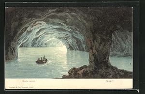 Lithographie Capri, Grotta azzurra