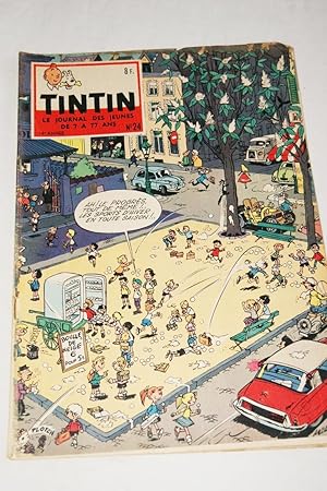 Immagine del venditore per TINTIN JOURNAL N24-1959 EDITION BELGE COUVERTURE MITTEI BD venduto da Librairie RAIMOND