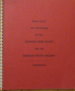 More About The Postmarks of the Orange Free State and the Orange River Colony-Appendices