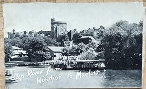 Immagine del venditore per Up River From Windsor to Marlow venduto da Shore Books