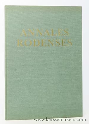 Bild des Verkufers fr Annales Rodenses. Facsimile-uitgave. Van transcriptie, tekstkritische noten en een inleiding voorzien. zum Verkauf von Emile Kerssemakers ILAB