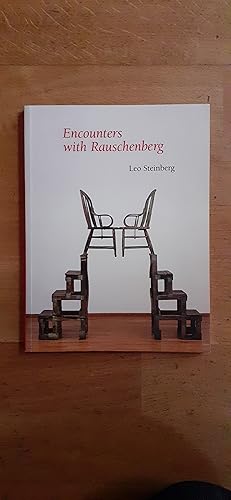 Imagen del vendedor de ENCOUNTERS WITH RAUSCHENBERG. Alavishly illustrated lecture. a la venta por Librairie Sainte-Marie