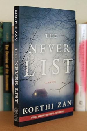 Immagine del venditore per The Never List ***ADVANCE READERS COPY*** venduto da Beaver Bridge Books