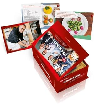 Image du vendeur pour Mnnerkche : 20 Mnner, 60 Rezepte - SRF bi de Lt, Rezeptkaren in Box mis en vente par AHA-BUCH