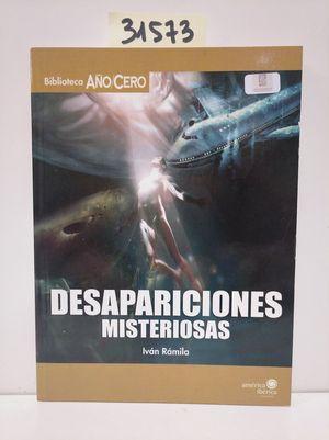 Imagen del vendedor de DESAPARICIONES MISTERIOSAS a la venta por Librera Circus