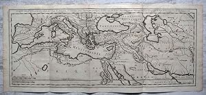 1726, Carte ancienne, antiquarian Map, Carte ancienne, antiquarian Map , des pays ou les chevalie...
