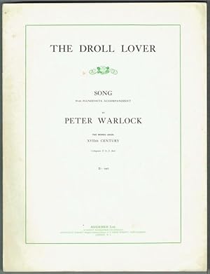 The Droll Lover: Song With Pianoforte Accompaniment