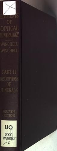 Elements of Optical Mineralogy: An Introduction to Microscopic Petrography: PART II: Descriptions...