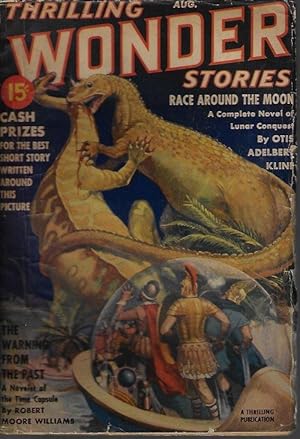 Imagen del vendedor de THRILLING WONDER Stories: August, Aug. 1939 a la venta por Books from the Crypt
