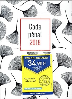 code pénal (édition 2018)