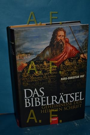 Bild des Verkufers fr Das Bibelrtsel : Geheimnisse der Heiligen Schrift. zum Verkauf von Antiquarische Fundgrube e.U.