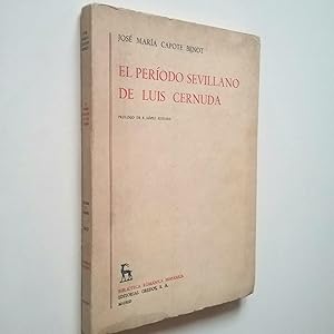 Imagen del vendedor de El perodo sevillano de Luis Cernuda a la venta por MAUTALOS LIBRERA