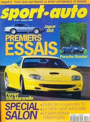 Image du vendeur pour Sport-auto n?417 : Premiers essais Jaguar XK8 / Porsche Boxter - Collectif mis en vente par Book Hmisphres