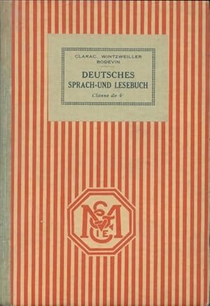 Seller image for Deutsches sprach und lesebuch 4e - E. Clarac for sale by Book Hmisphres